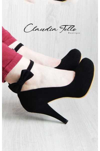 Tacones Victoria Negro