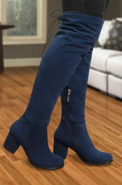 Botas Barbara Azul