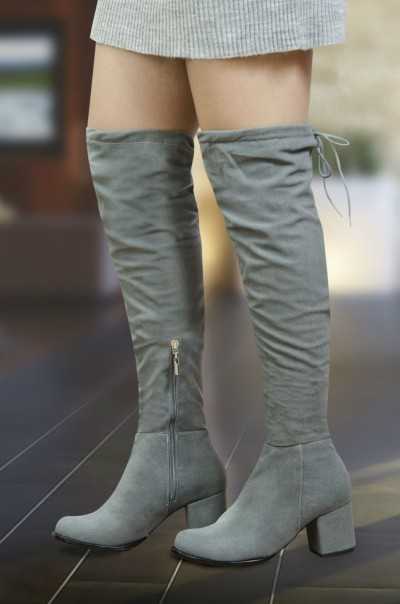 Botas Barbara Gris