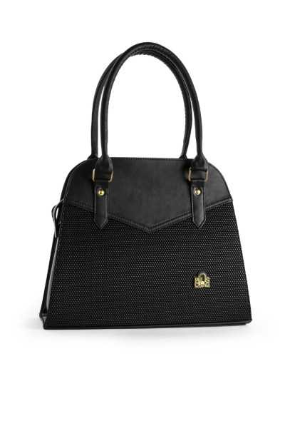 Cartera Monica Negro (Lunares)