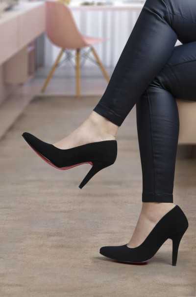 Tacones Gina Negro