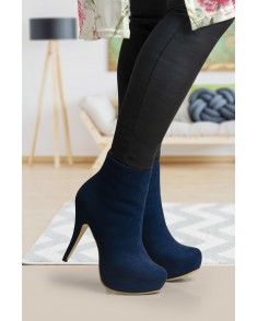 Botines Camila Azul