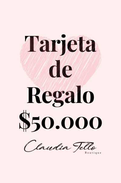 Tarjeta de Regalo Amor y Amistad