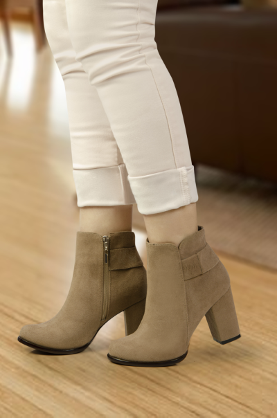 Botines Diana Taupe