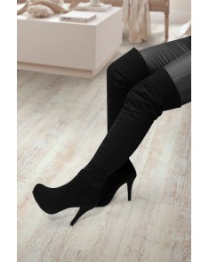 Botas Luna Negro (Tacón Delgado)