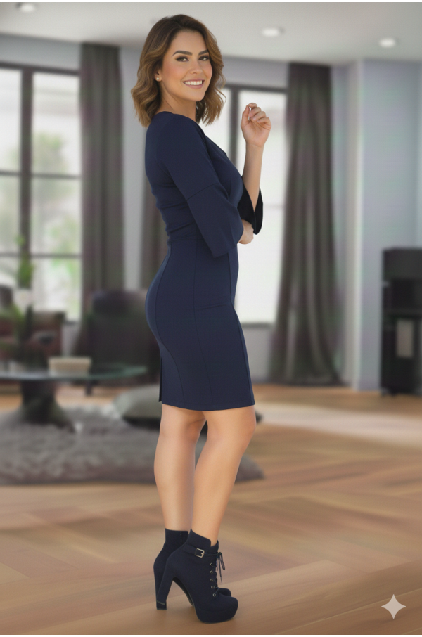 Botines Valeria Azul