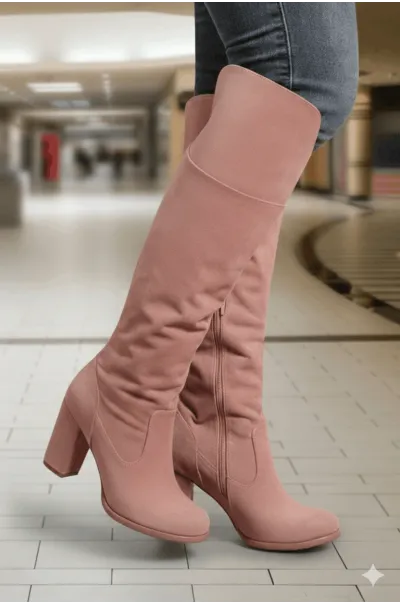 Botas Narcisa Palo de Rosa