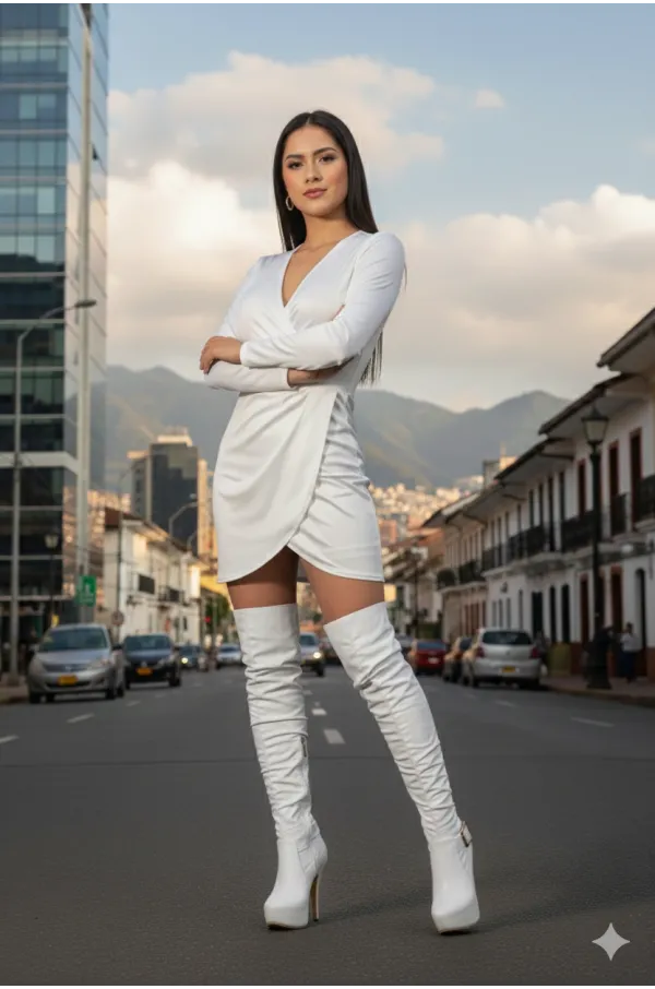 Botas Luna Blanco (Cuero)