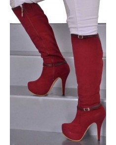 Botas Antonia Rojo