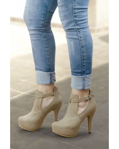 Botines Nataly Taupe