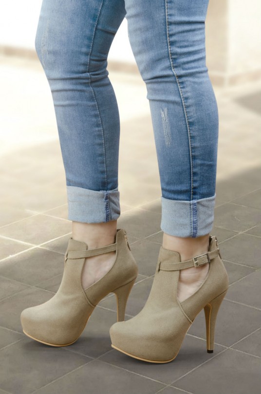 Botines Nataly Taupe