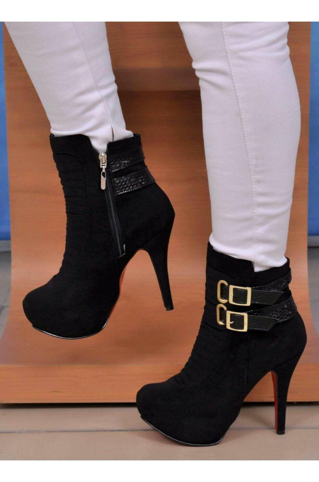 Botines Sara Negro