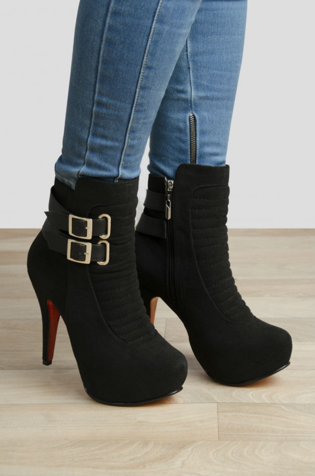 Botines Sara Negro