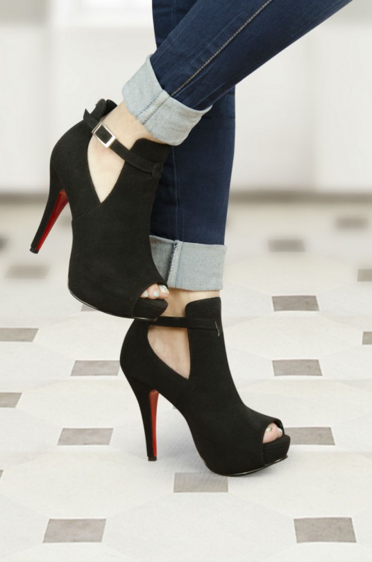 Botines Nataly Negro (Despuntado)