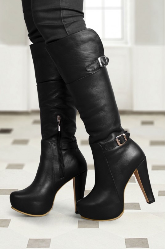 Botas Susana Negro (Cuero)