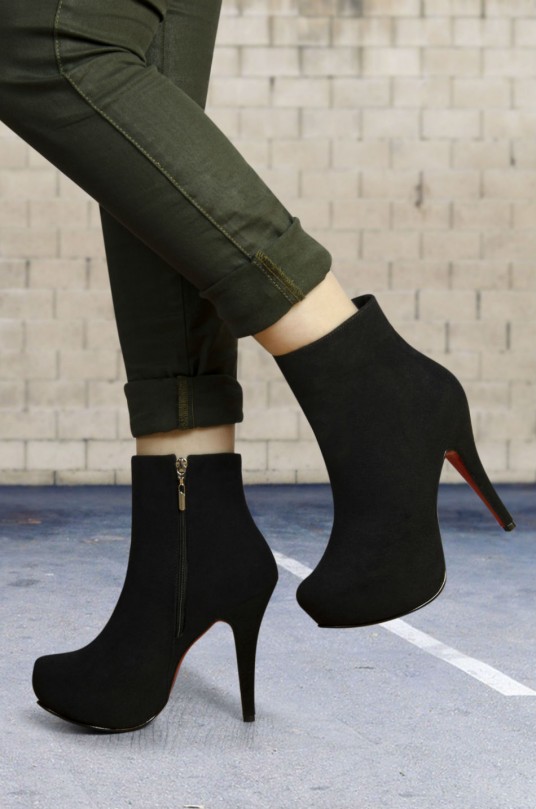 Botines Camila Negro