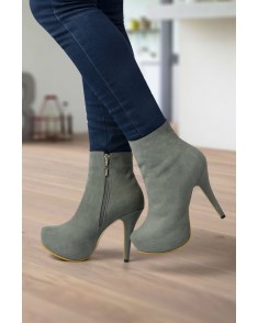 Botines Camila Gris