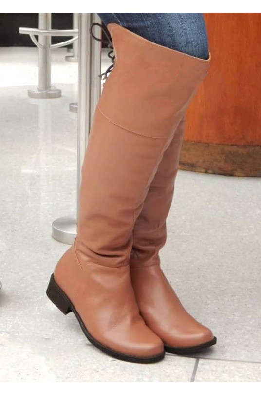 Botas Rebeca Café (Cuero)