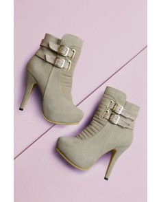 Botines Sara Taupe