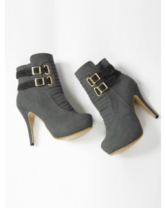 Botines Sara Gris