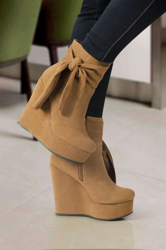 Botines Pamela Miel 